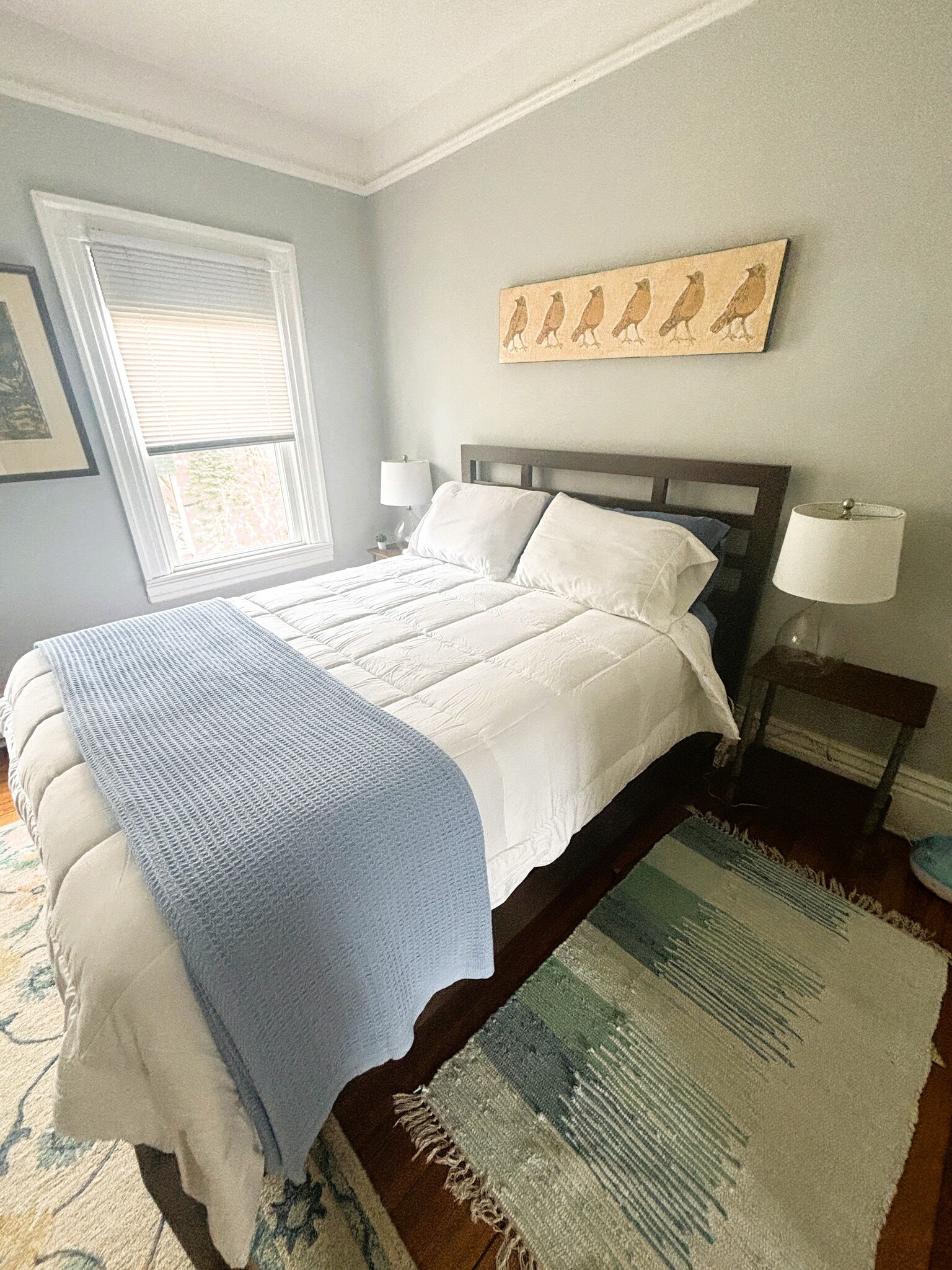 queen bed - 182 S French Broad Ave