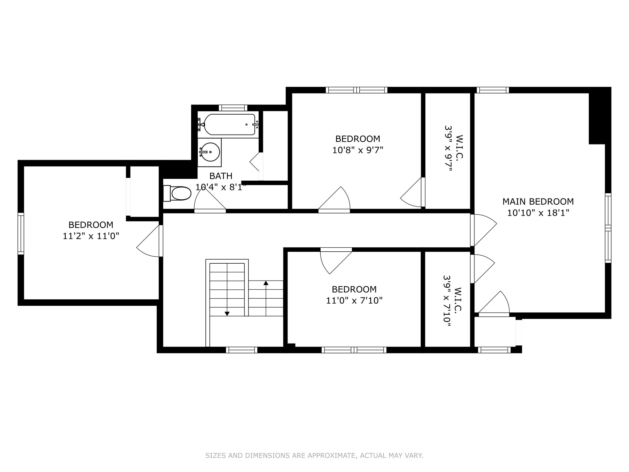 2nd Floor - 10643 S Calhoun Ave