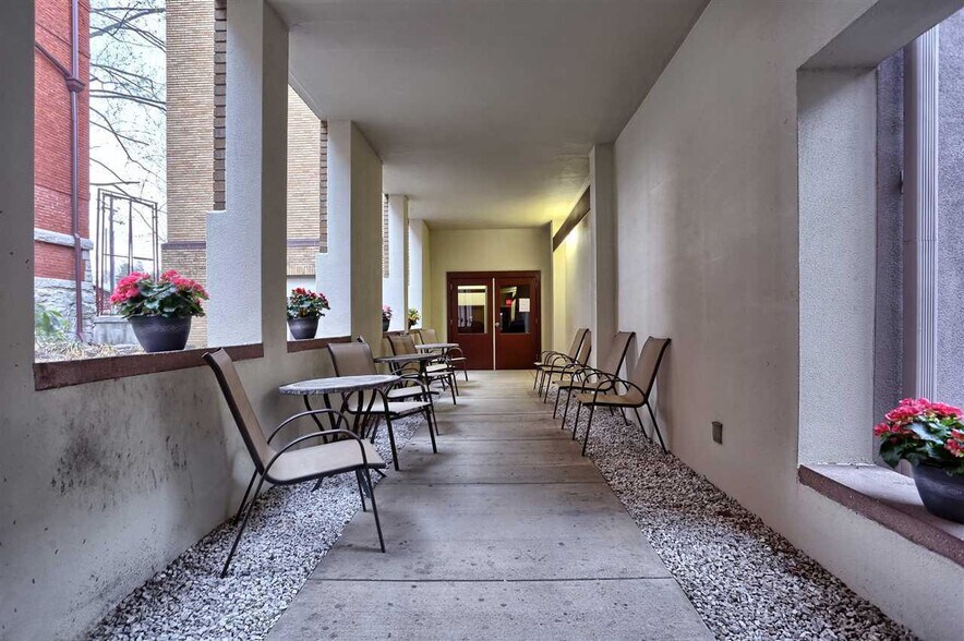 One of Many Beautiful Internal Walkways/Hallways - 133 W Locust St