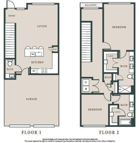 Floorplan - The Residences at Promontory