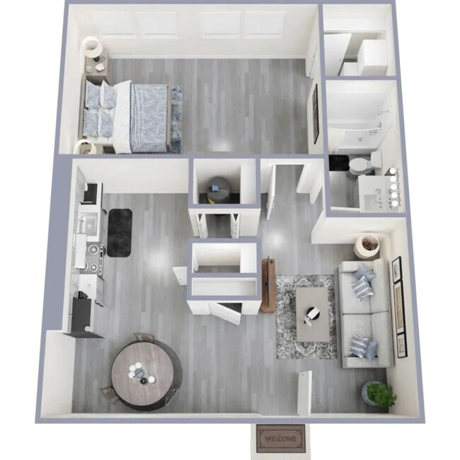 Floorplan - Palisade Park Aparments
