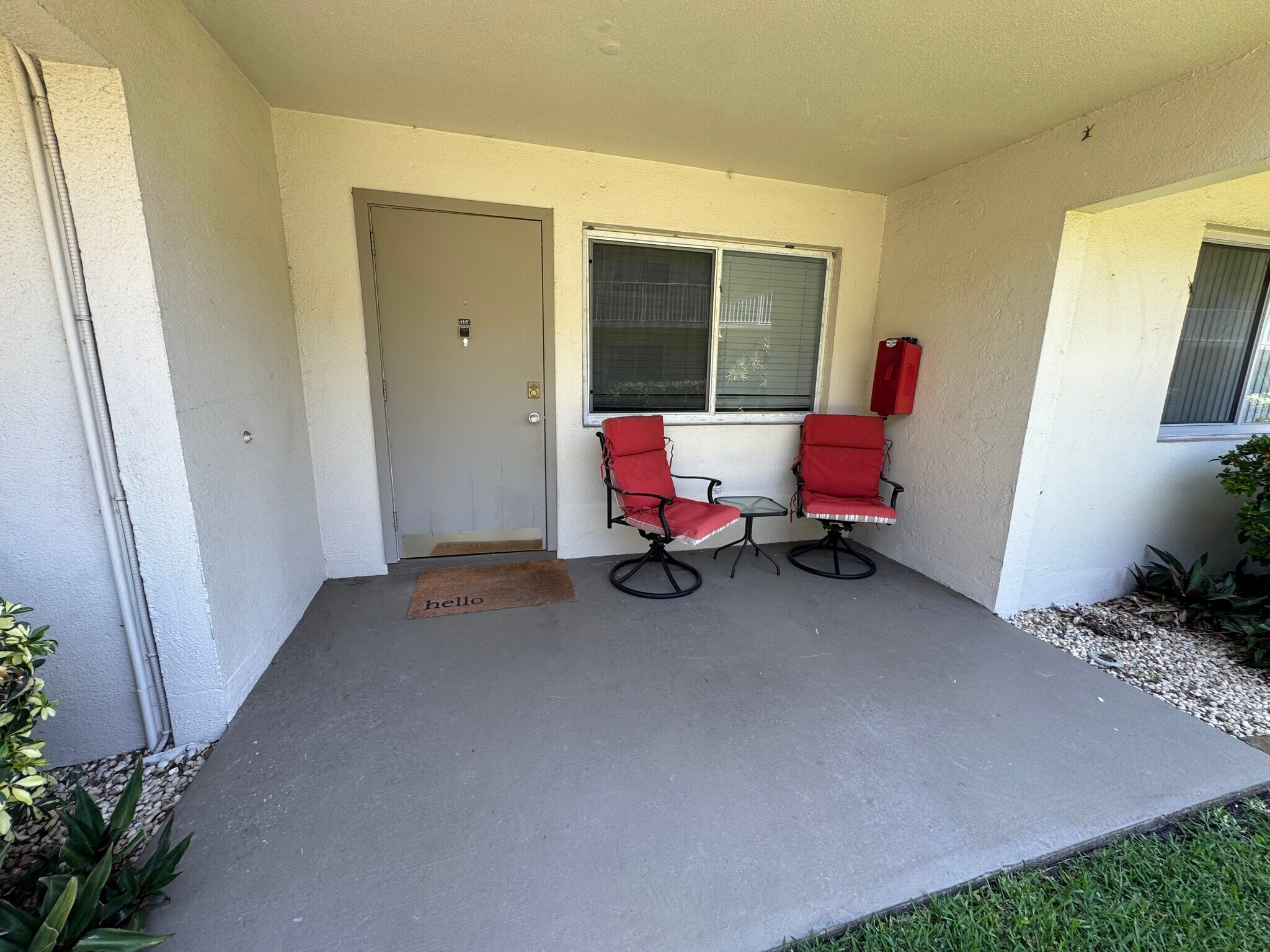 Front Door and Small Sitting Area - 6700 1st Ave S