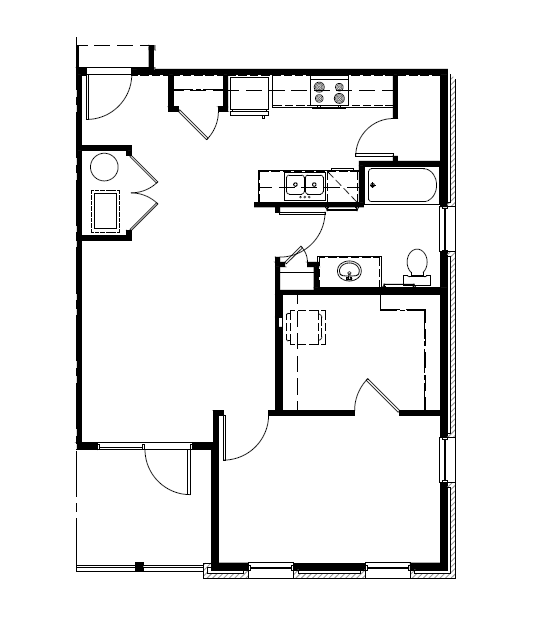 Floorplan - Walnut Park Apartments