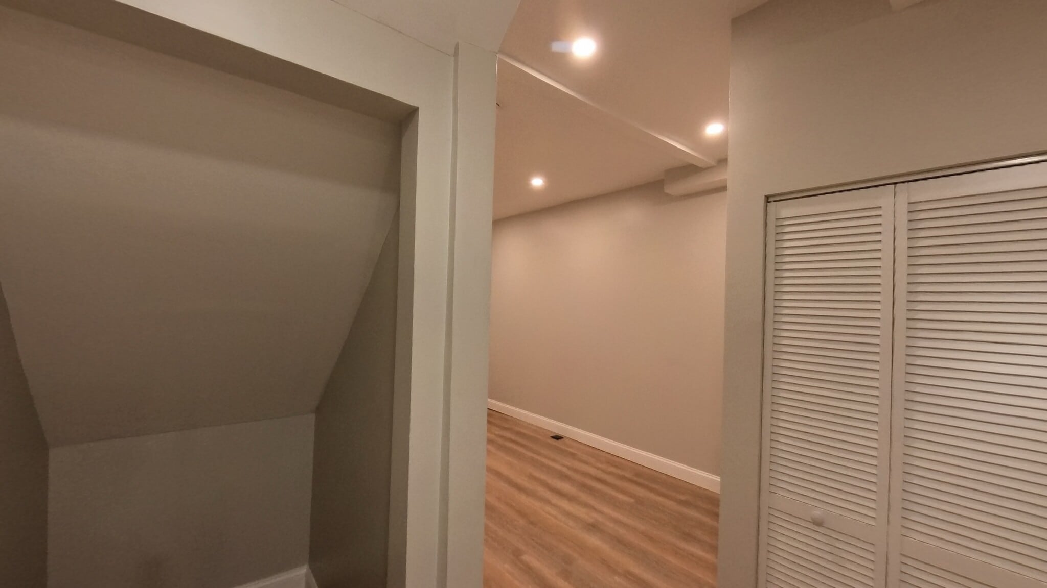 Storage under stairs - 4646 York Rd