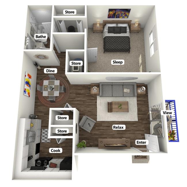 Floorplan - Woodland at Cascade