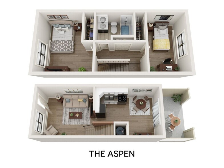 Interior Photo - Forest Edge Townhomes- Cozy. Peaceful. Convenient.