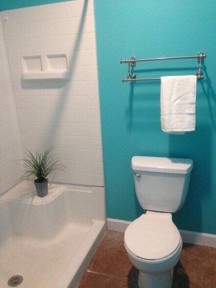 Upstairs full bath shower/tub - 17 N Randolph St