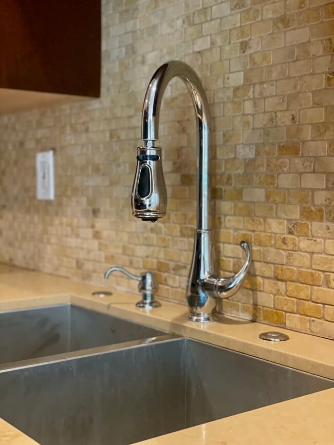 Farm sink, push button disposal - 1325 Wellesley Ave