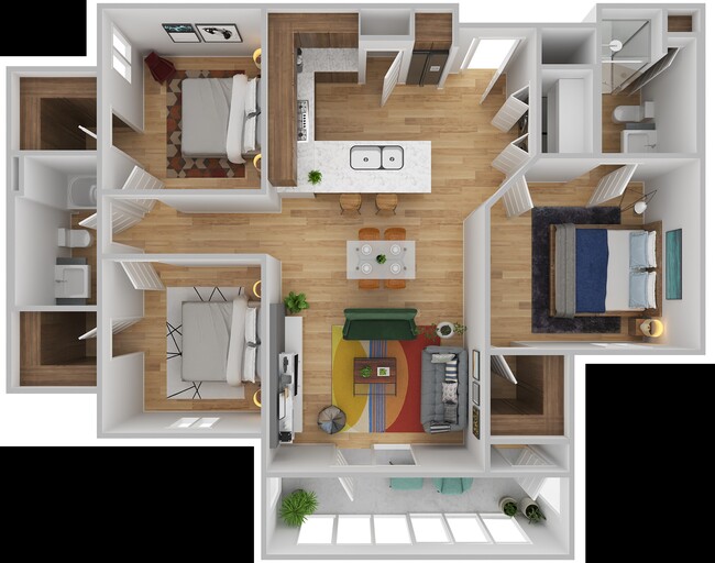 Floorplan - Horizon Pointe Apartments