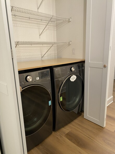 Laundry are with lots of storage - 1735 N Ogden St