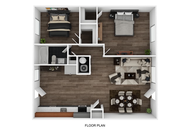 Floorplan - The Oasis on Cascade