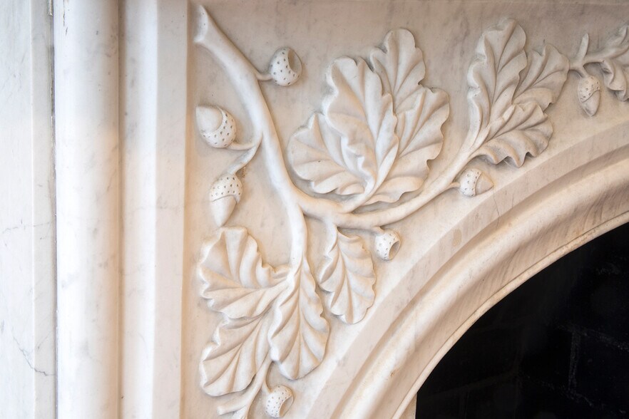 Decorative fireplace - 1323 Eutaw Pl