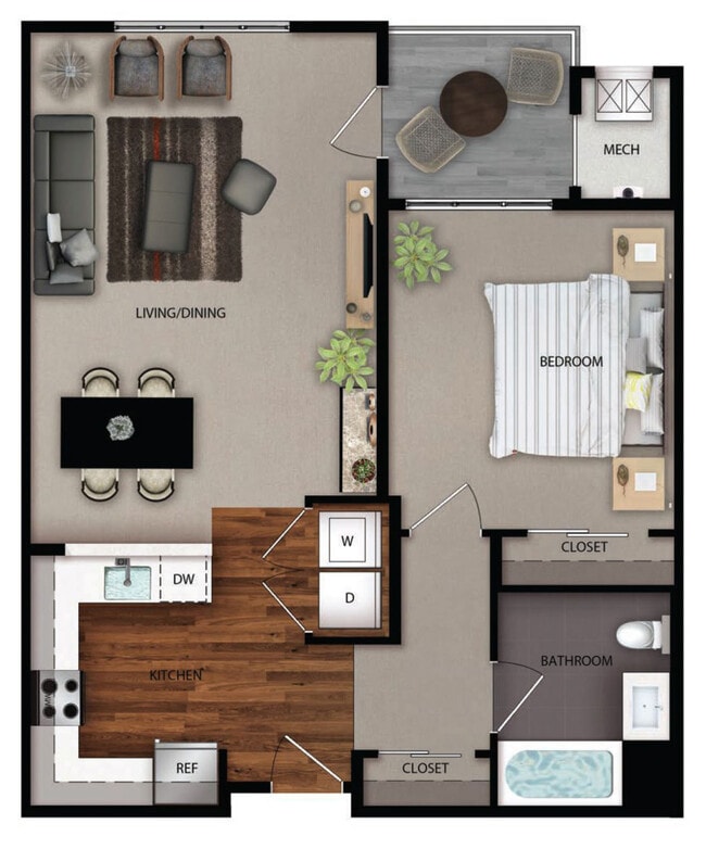 Floorplan - The Grove at Watsessing