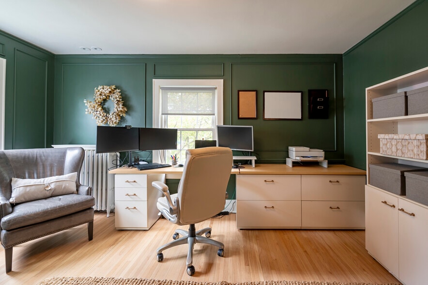 Bedroom number three currently used as an office - 1697 Pinehurst Ave