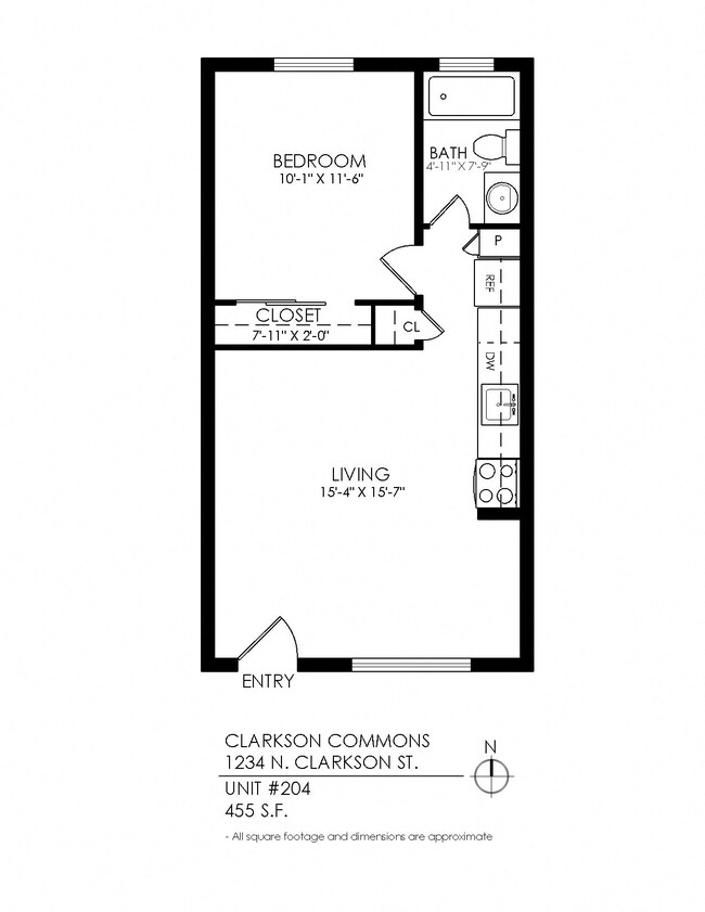 Floorplan - Clarkson Commons