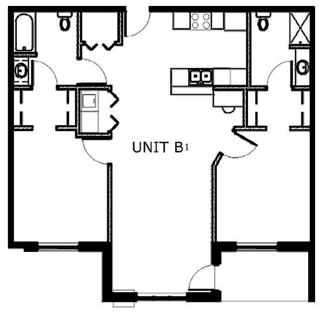 Floorplan - The Fountains Apartments