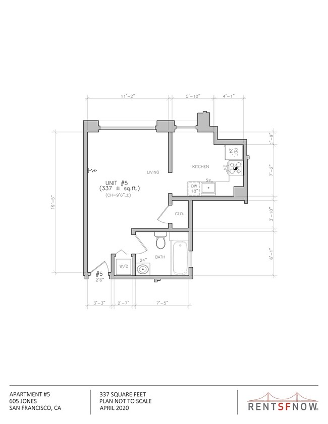 Floorplan - 605 Jones