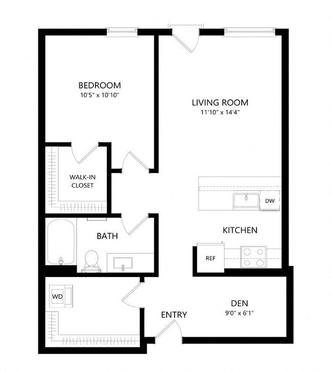 Floorplan - Windsor Queen Anne