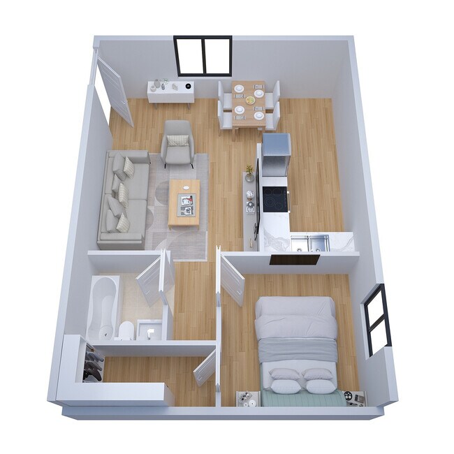 One Bed, One Bath - Hideaway Cove