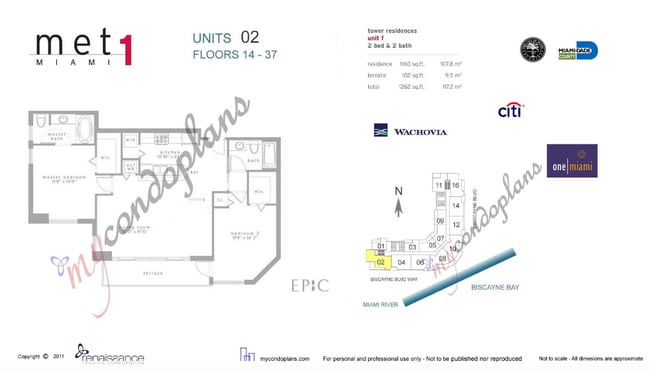 Building Photo - 2 bedroom + 2 bath corner unit || MET1