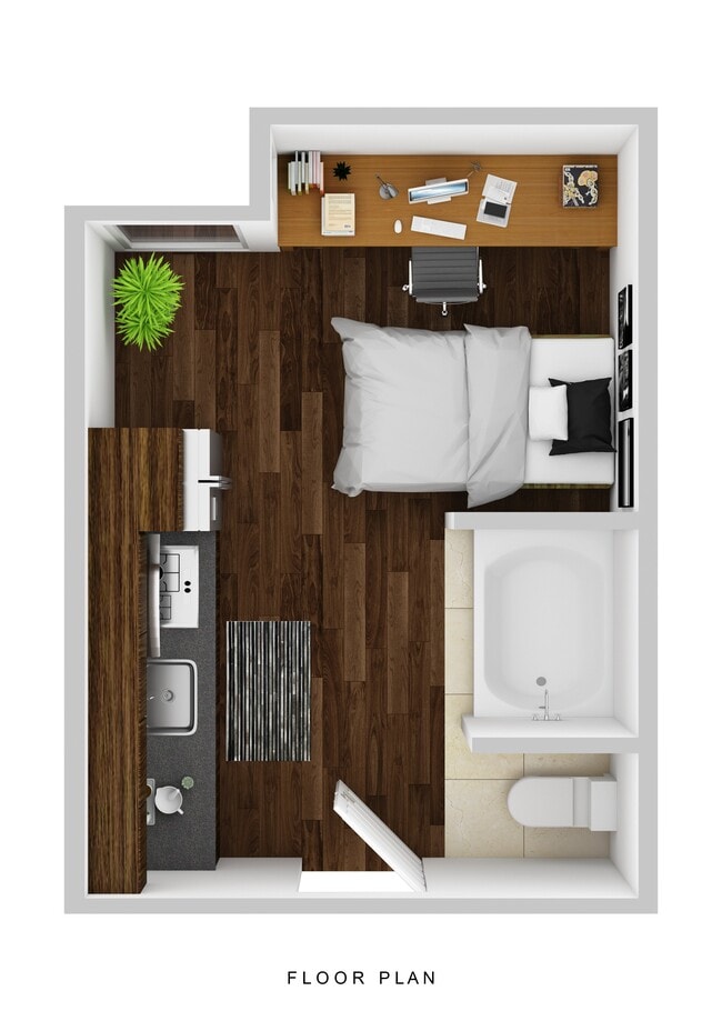 Floorplan - The 211 Apartments