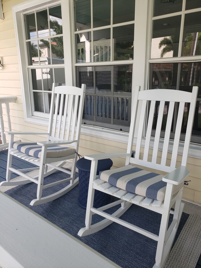 front porch rockers - 621 SW Saint Lucie Crescent