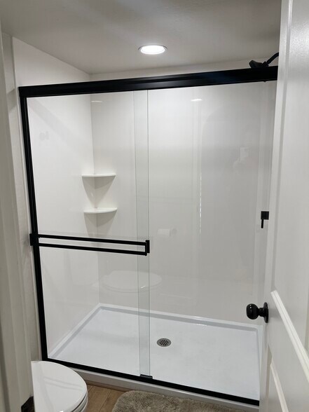 primary shower - 8150 N Central Ave