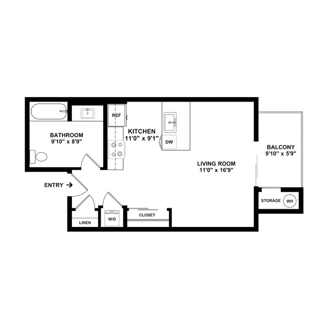 Floorplan - Calm at Northtowne