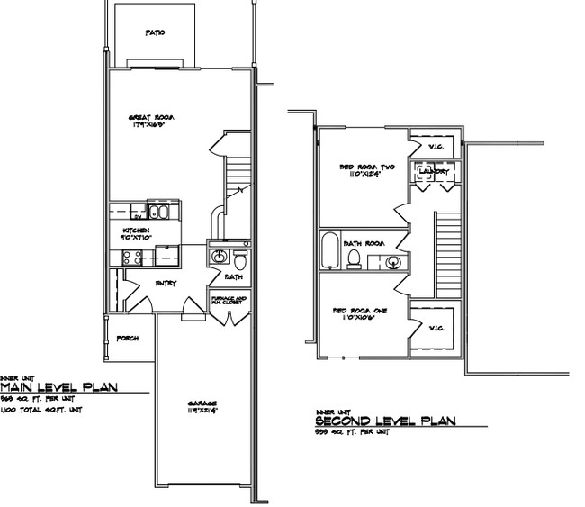 2BR/1.5BA - Arbor Garden