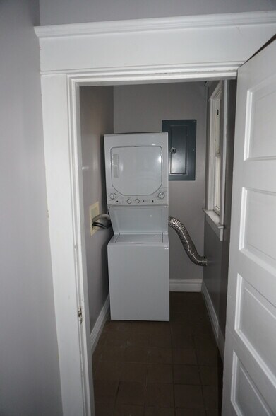 Washer/dryer just off the kitchen - 2844 N Marion St