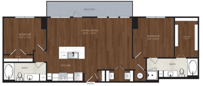 Floorplan - The Park at Katy Trail