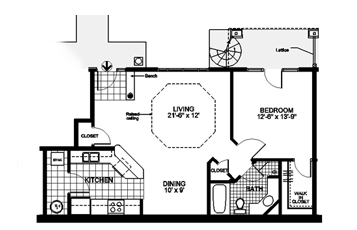 UNIT TYPE A - Courtyard At Westgate