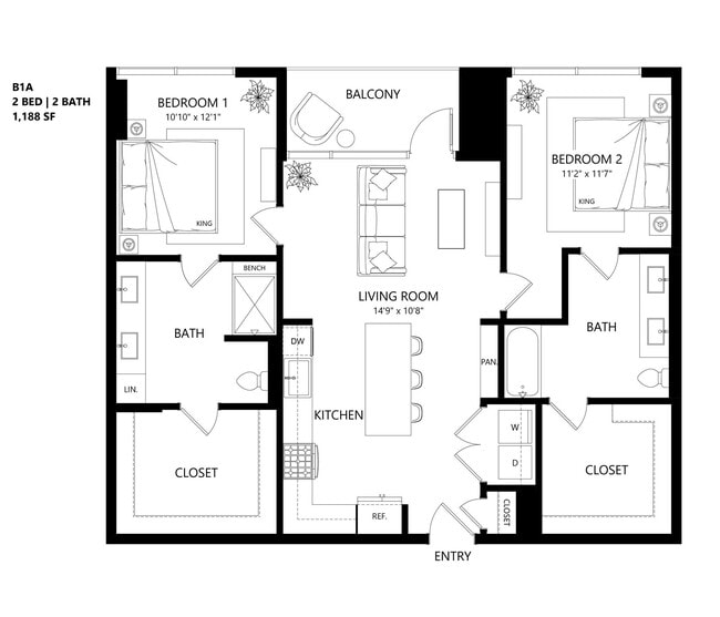 Floorplan - Bosque Residences