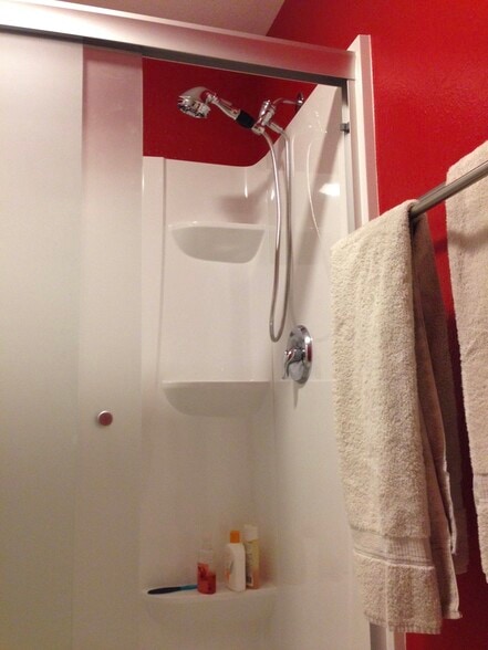 Master bath shower (paint color can be changed) - 13611 Sycamore Tree Lane