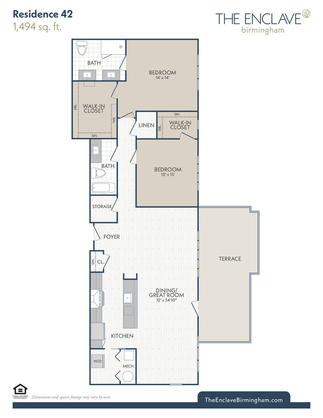 Floorplan - The Enclave