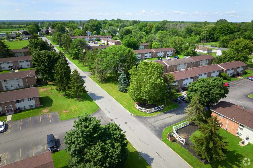 Aerial Photo - Bradford Manor Apartments