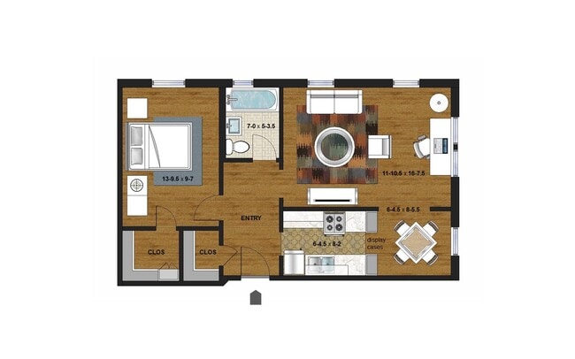 Floorplan - James Apartments | 2886