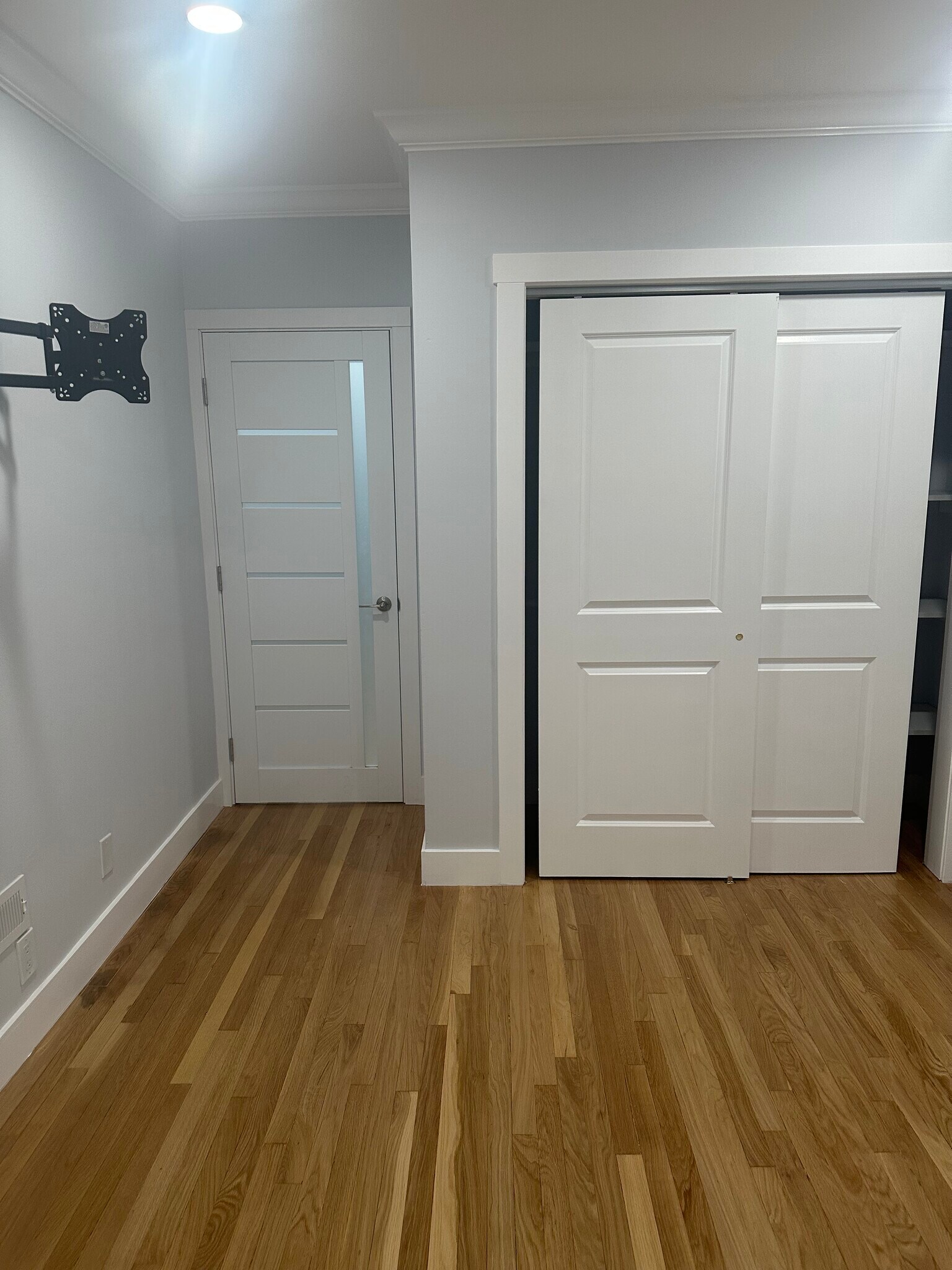 2nd bedroom almost equal in size to the primary, includes closet organizer - 859 Avenue C