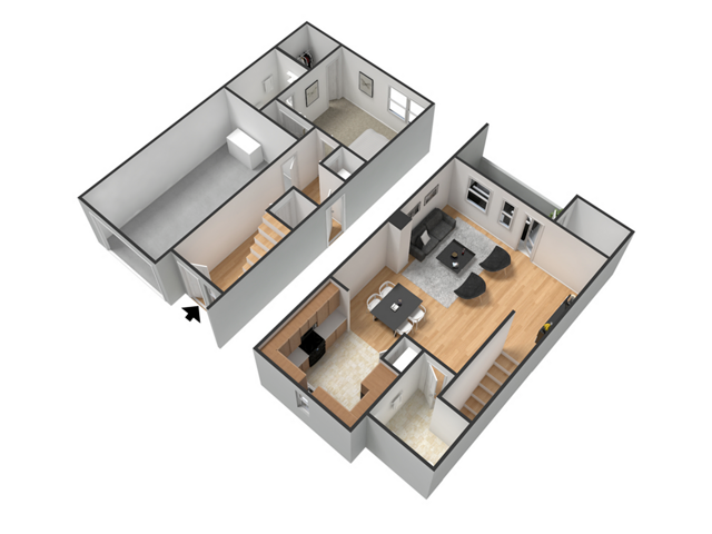 Midtown 1 Floorplan - Tinsley Place