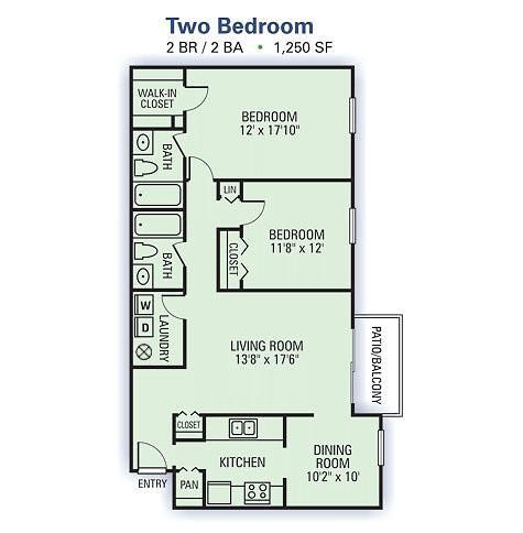 Floorplan - Willow Lake
