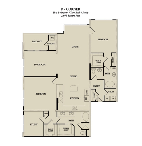 2BR/2BA - The Royalton at River Oaks