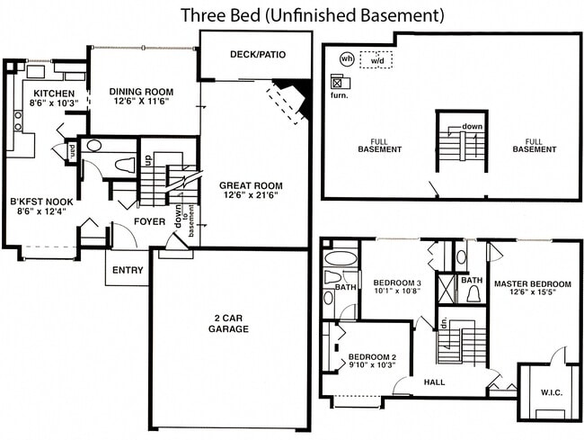 Floorplan - Weatherstone Townhomes