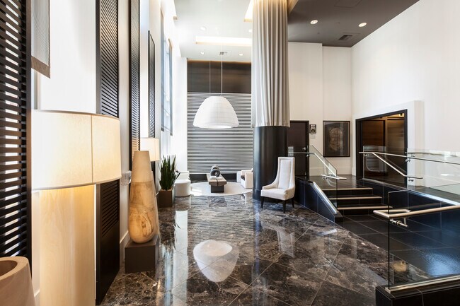 luxury boutique-inspired hotel lobby with 24 hour doorman - 480 Mission Bay Blvd N