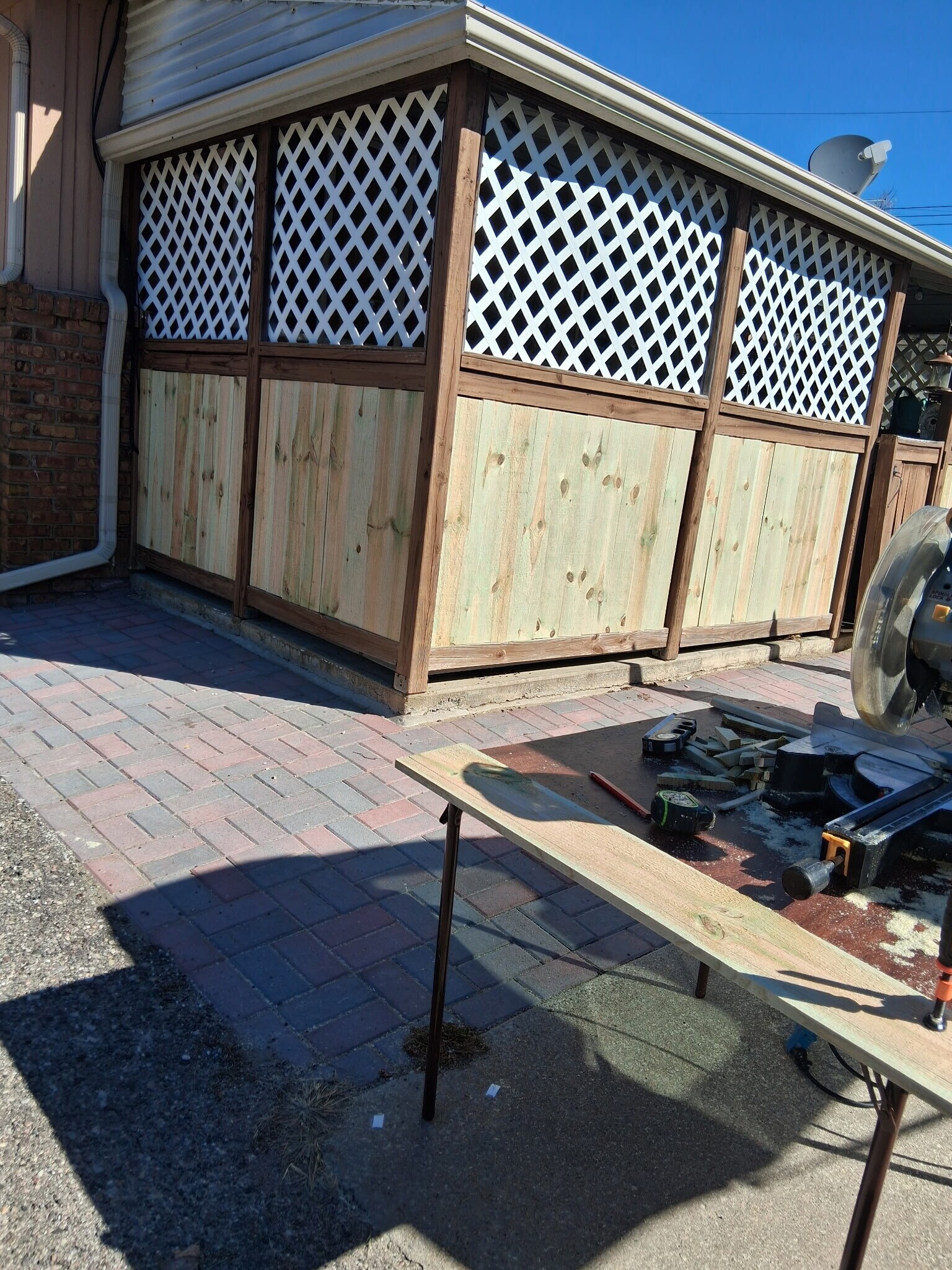 back porch - 61035 11 Mile Rd