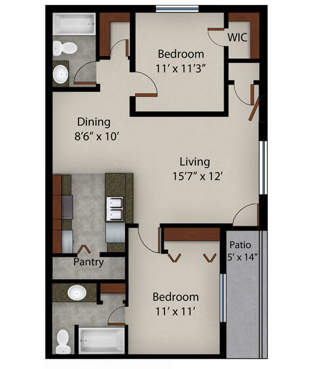 Floorplan - The Palms of Clearwater