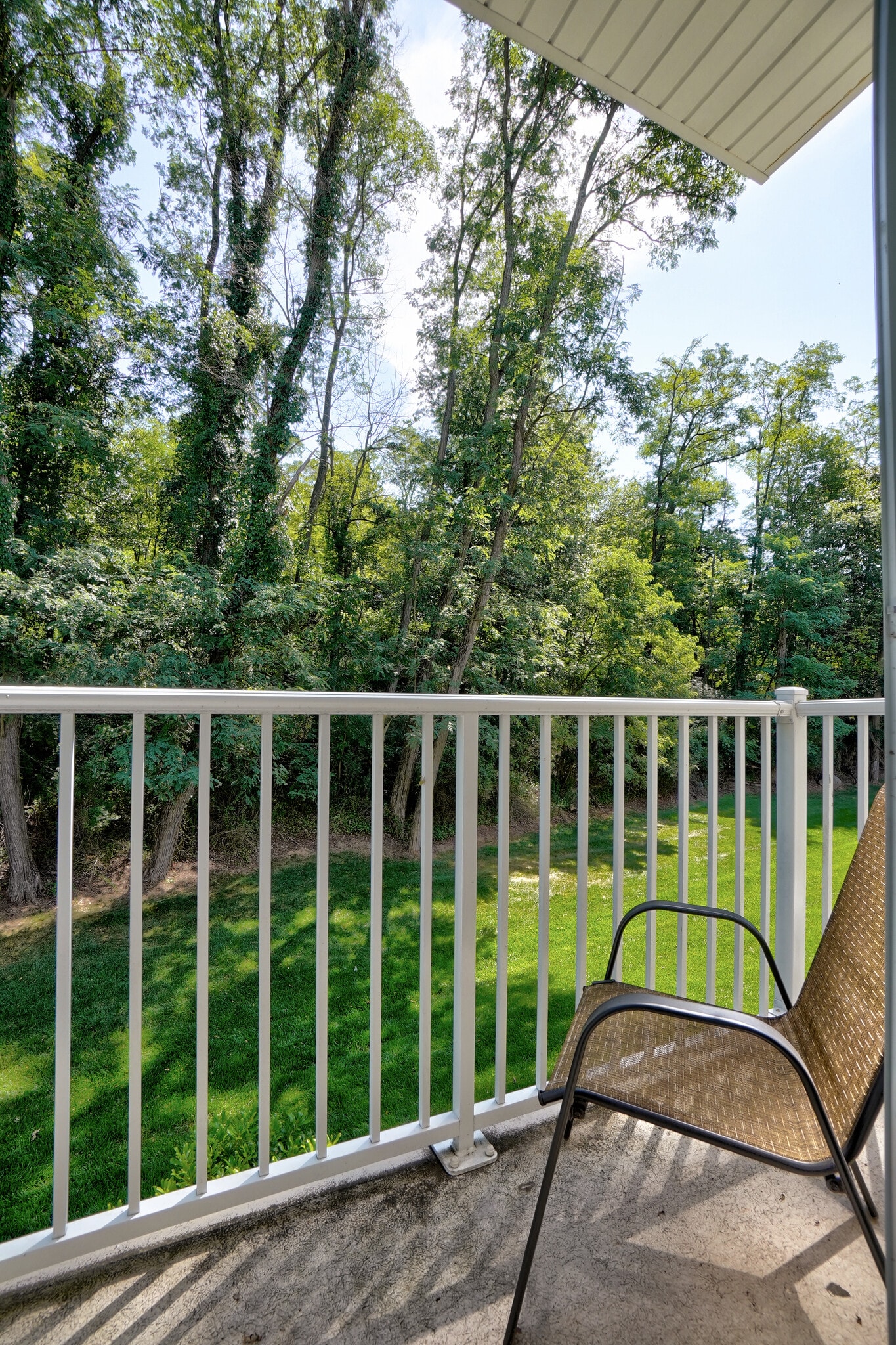 Private Balcony off Primary - 401 Waterview Ct