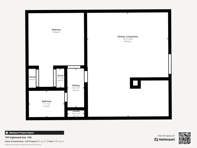 Floorplan - 709 N. Inglewood Ave.