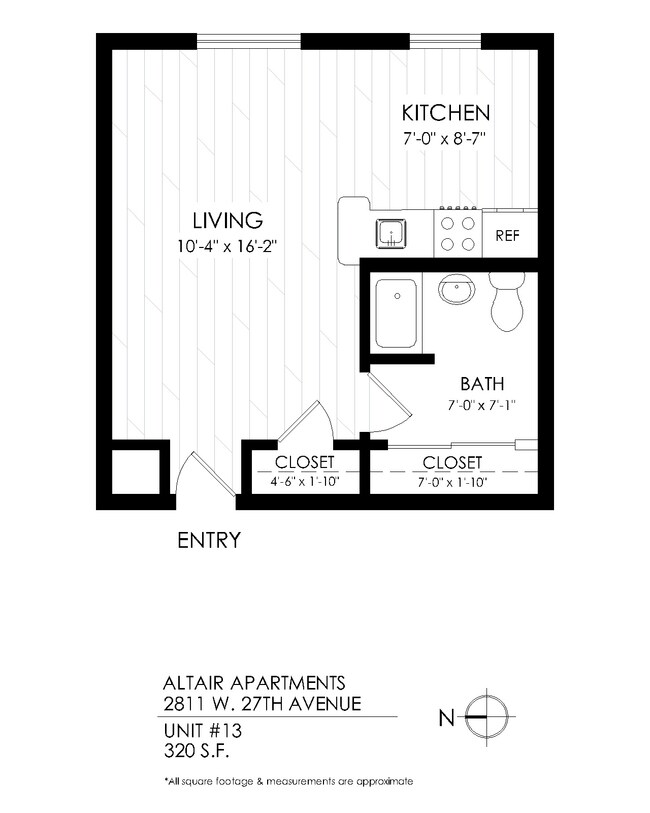 Floorplan - Altair Apartments