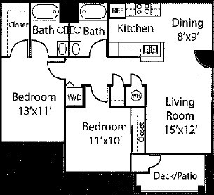 2BR/2BA - Boulder Creek