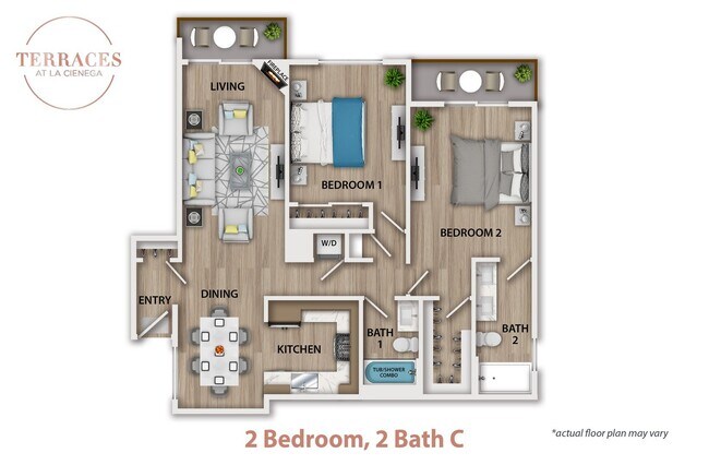 Floorplan - Terraces at La Cienega